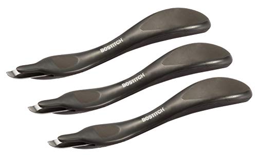 Bostitch Office Easy Staple Remover, Magnetic Tip, 3-Pack, black magnet - 3 pack (40000M-BLK-3PK)