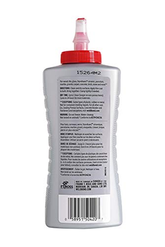 Weldbond Multi-Surface Adhesive Glue, Bonds Most Anything. Use as Wood Glue or on Fabric Glass Mosaic Carpet Ceramic Tile Metal Stone & More. Non-Toxic, Dries Crystal Clear 14.2oz /420ml