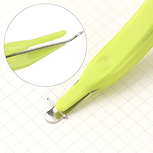ZZTX 5 PCS Professional Magnetic Staple Remover Puller Rubberized Staples Remover Staple Removal Tool for School Office Home