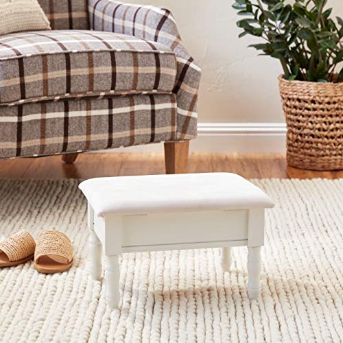 Frenchi Home Furnishing Footstool with Storage cover