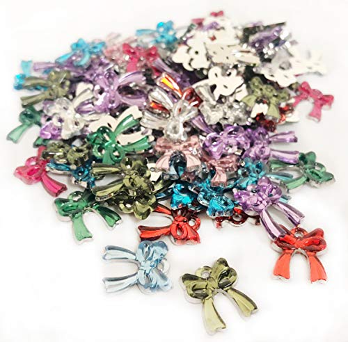 1000 Pcs Acrylic Flat Back Rhinestones Gemstone Embellishments, 10 Shapes, 4-15 mm, with a Free Drawstring Organza Bag for Easy Storage
