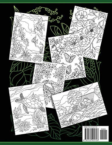 Coloring Books For Adults Volume 6: 40 Stress Relieving And Relaxing Patterns (Anti-Stress Art Therapy Series)