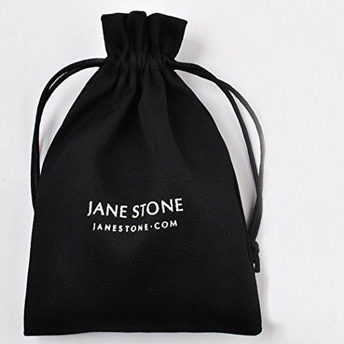 Jane Stone Fashion Gold Tone Bubble Collar Necklace Statement Chunky Jewelry for Women (Black)