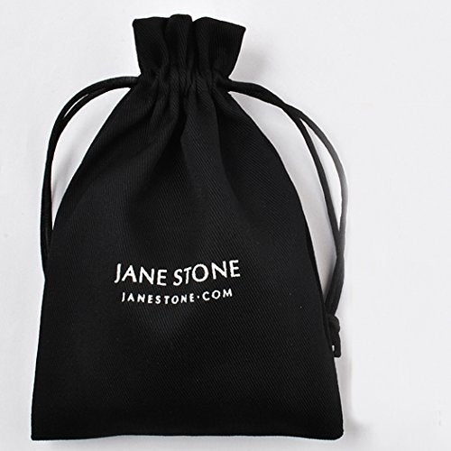 Jane Stone Fashion Drusy Stone Bead Statement Necklace Bib Choker Sparkly Jewelry (Red)