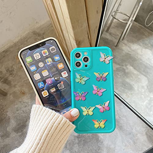 YUNXI 40 PCS Colorful Butterfly Charms Butterfly Pendants Butterfly Jewelry Enamel for Earrings Bracelets Necklace DIY Phone Case Hair Clip Craft Jewelry Making (40 PCS)