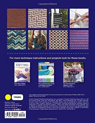 First Time Stripes, Slipstitch, and Mosaic Knitting: Step-by-step Basics Plus 3 Projects