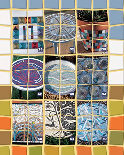 Garden Mosaics: 19 Beautiful Projects to Make for Your Garden (Fox Chapel Publishing) Beginner-Friendly Step-by-Step Instructions, Photos, & Templates to Create One-of-a-Kind Pots, Ornaments, and More