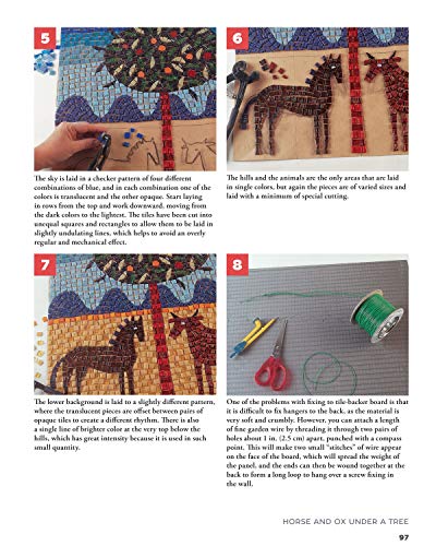 Garden Mosaics: 19 Beautiful Projects to Make for Your Garden (Fox Chapel Publishing) Beginner-Friendly Step-by-Step Instructions, Photos, & Templates to Create One-of-a-Kind Pots, Ornaments, and More