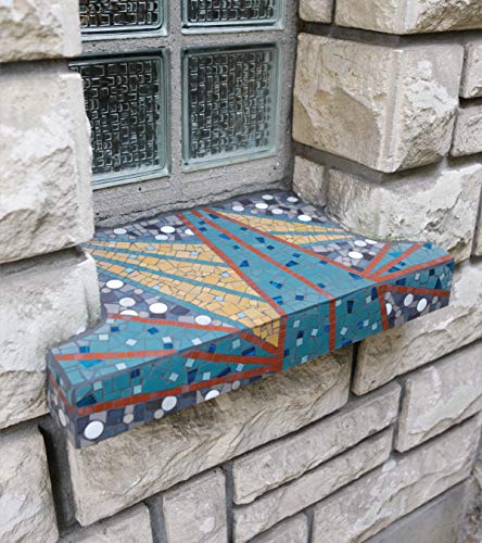 Beginner's Guide to Making Mosaics: 16 Easy-to-Make Projects for Any Space (Fox Chapel Publishing) Step-by-Step Instructions & Photography for Window Sills, Tables, Flower Pots, Picture Frames, & More