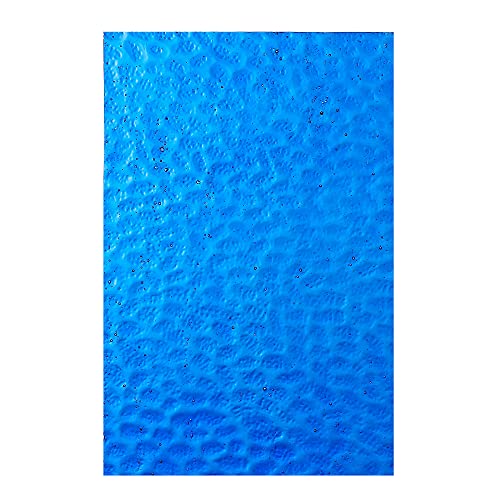 MaxGrain 20 Sheets Rainbow Transparent Stained Glass Sheets Variety Textured Cathedral Art Glass Packs for Crafts and Mosaic Making, 6x4 inch