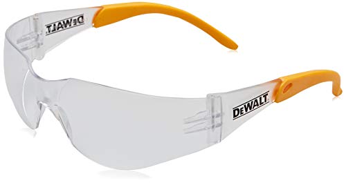 Dewalt DPG54-1D Protector Clear High Performance Lightweight Protective Safety Glasses with Wraparound Frame